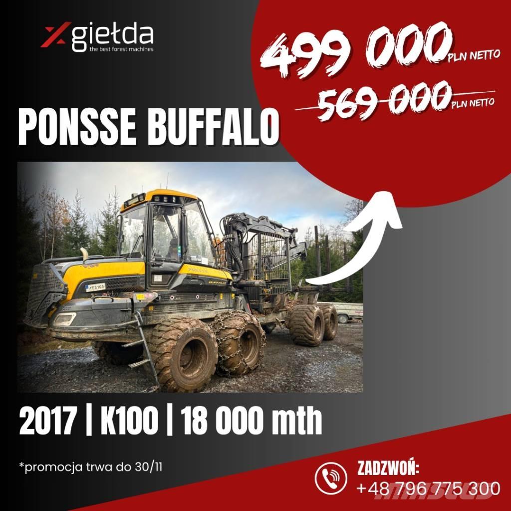 Ponsse Buffalo Форвардери