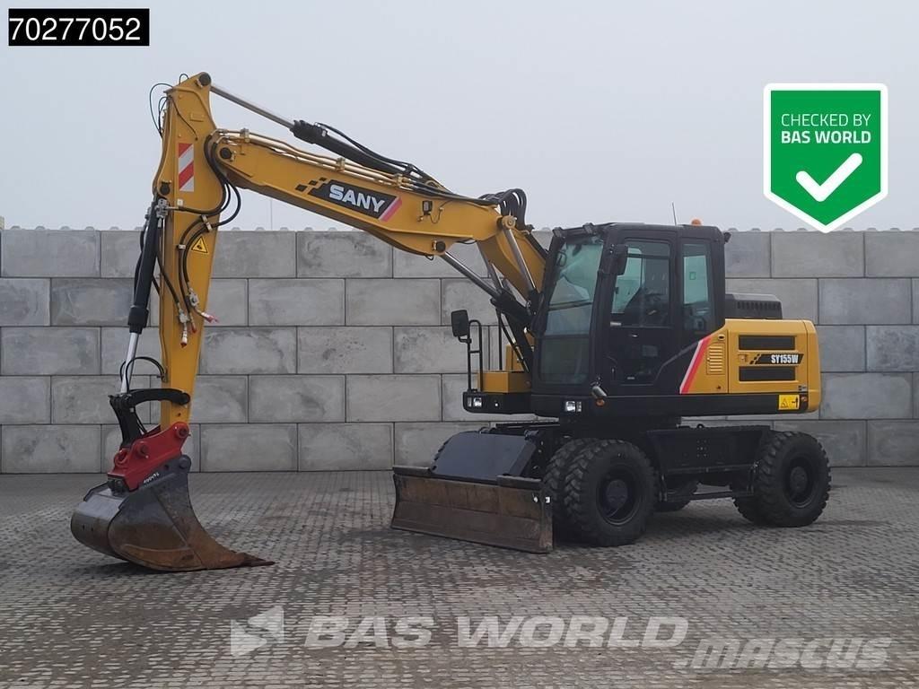 Sany SY155 W Колісні екскаватори