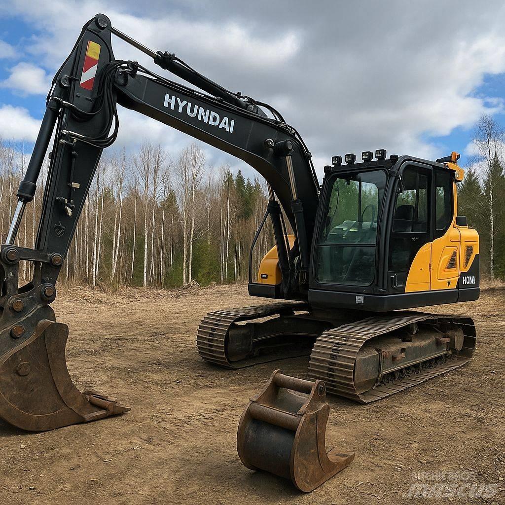 Hyundai HX 140 AL Гусеничні екскаватори