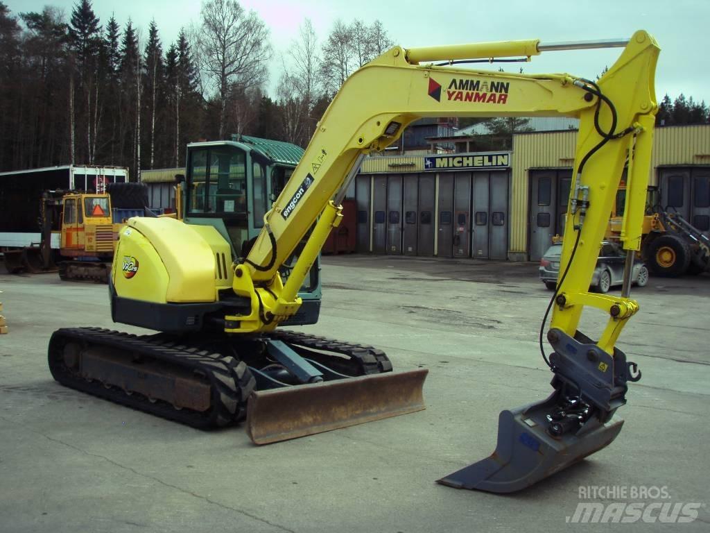 Yanmar Vio 75 Середні екскаватори 7т. - 12т.