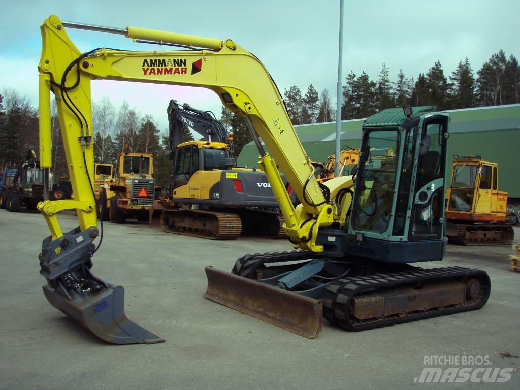 Yanmar Vio 75 Середні екскаватори 7т. - 12т.