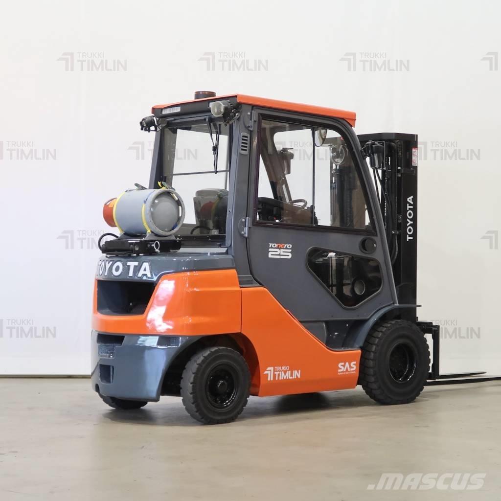 Toyota 02-8FGF25 Газові навантажувачі