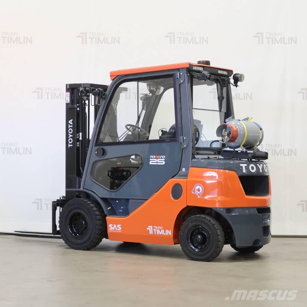 Toyota 02-8FGF25 Газові навантажувачі