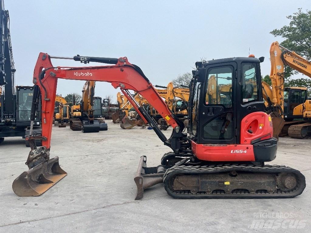 Kubota U 55-4 Міні-екскаватори < 7т