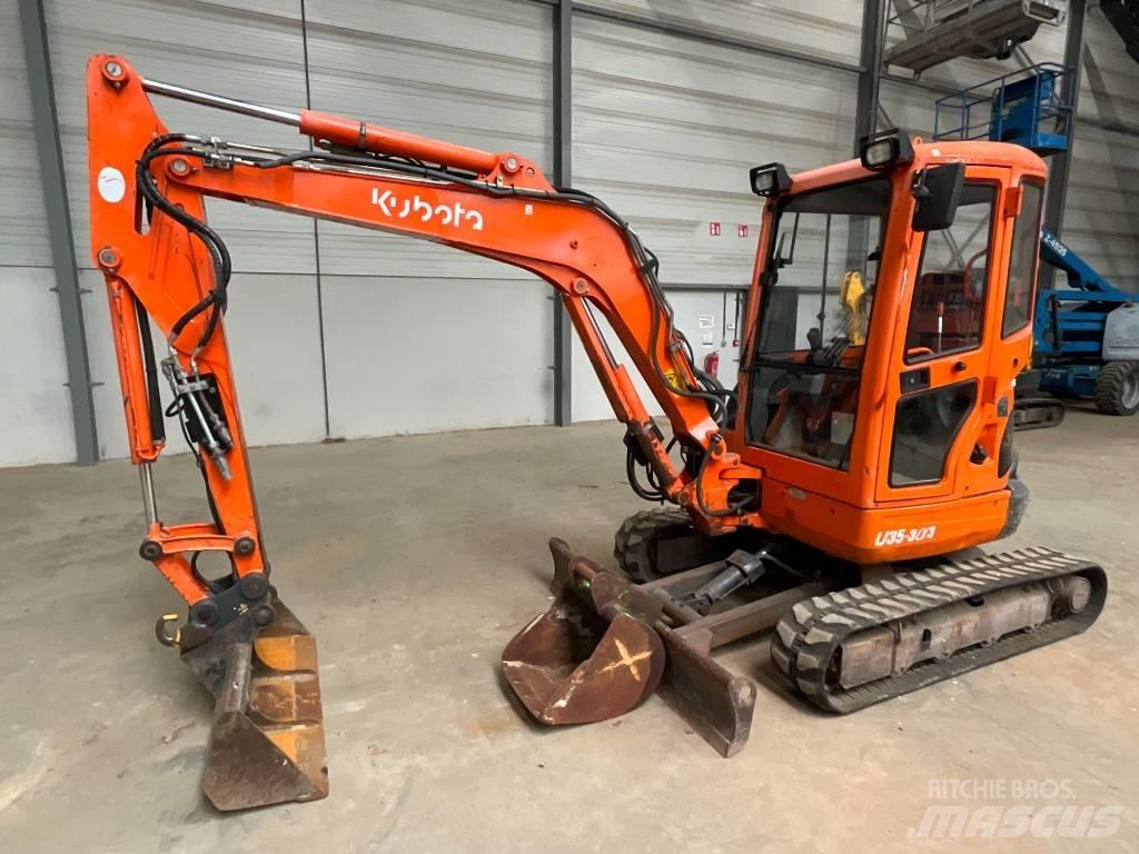 Kubota U 35-3 A 3 Міні-екскаватори < 7т
