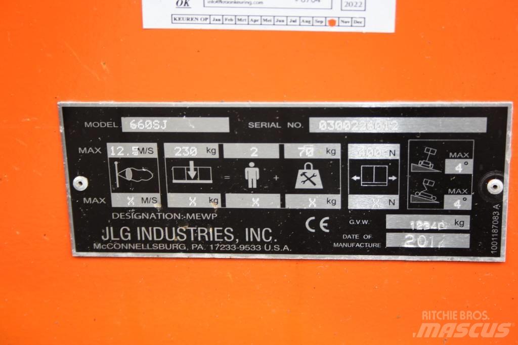 JLG 660 SJ Телескопічні підйомники