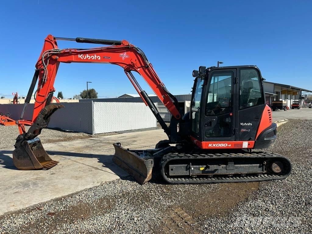 Kubota KX 080-4 Міні-екскаватори < 7т