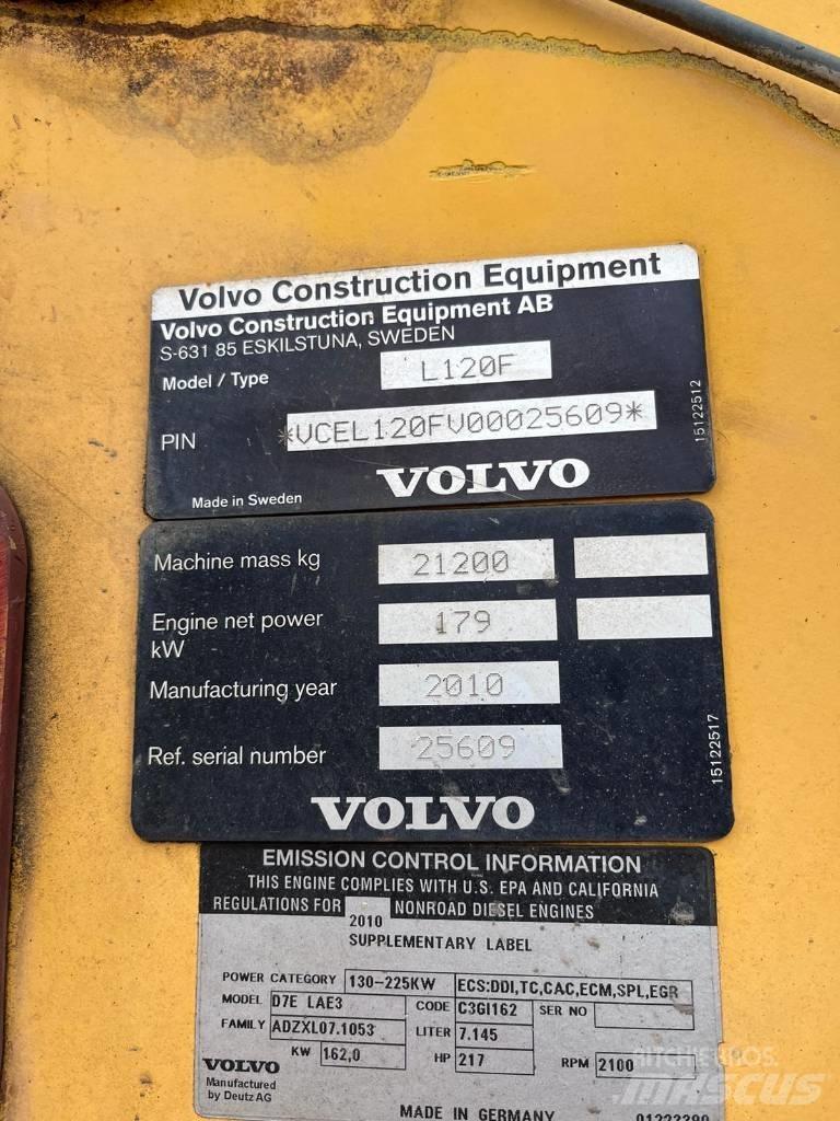 Volvo L 120 F Фронтальні навантажувачі