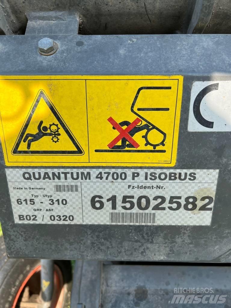 CLAAS Quantum 4700 P Причепи із самозавантаженням