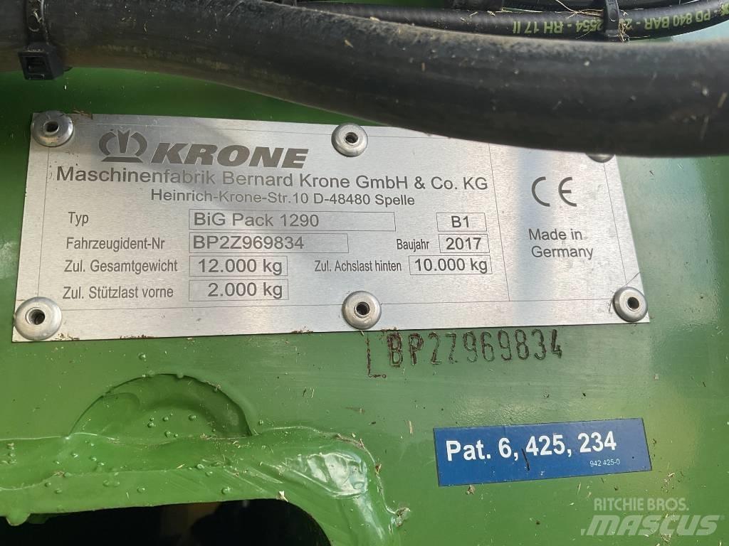 Krone BP1290 HS Тюкові прес-підбирачі