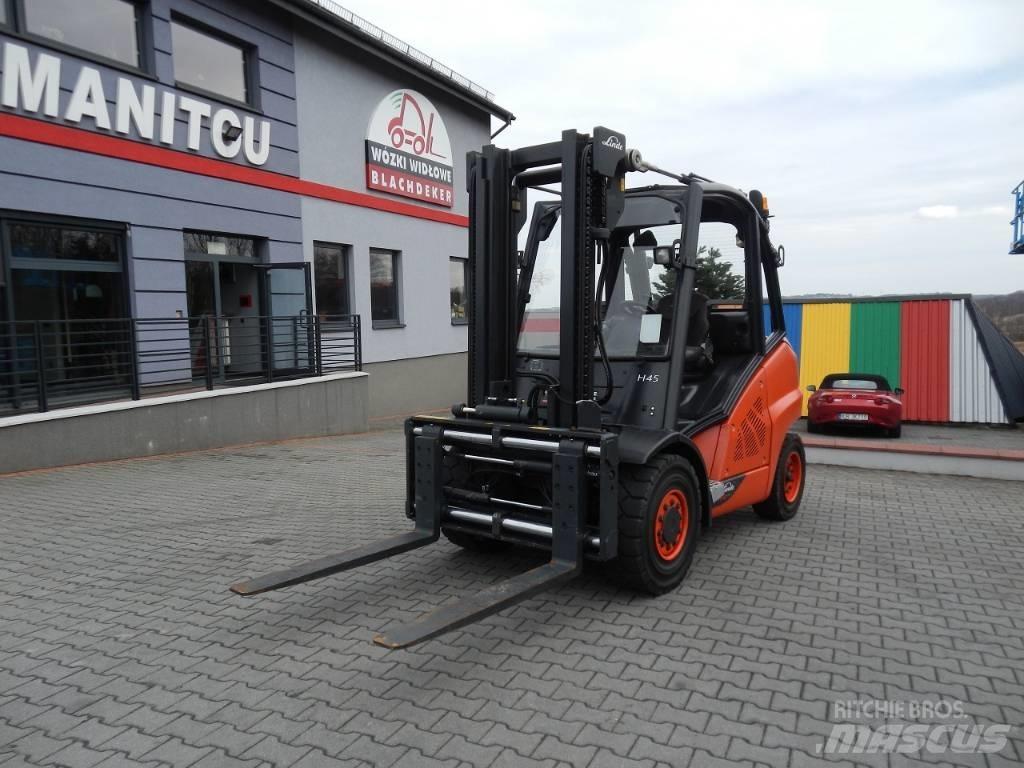 Linde H45D Дизельні навантажувачі