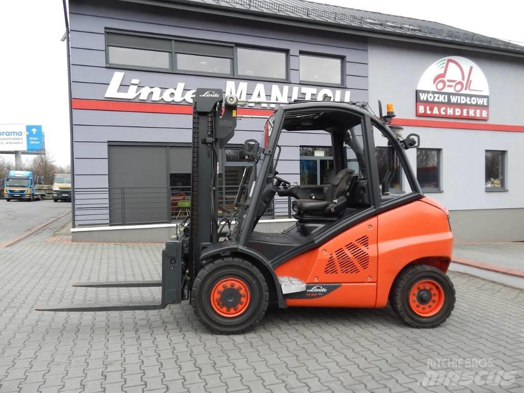 Linde H45D Дизельні навантажувачі
