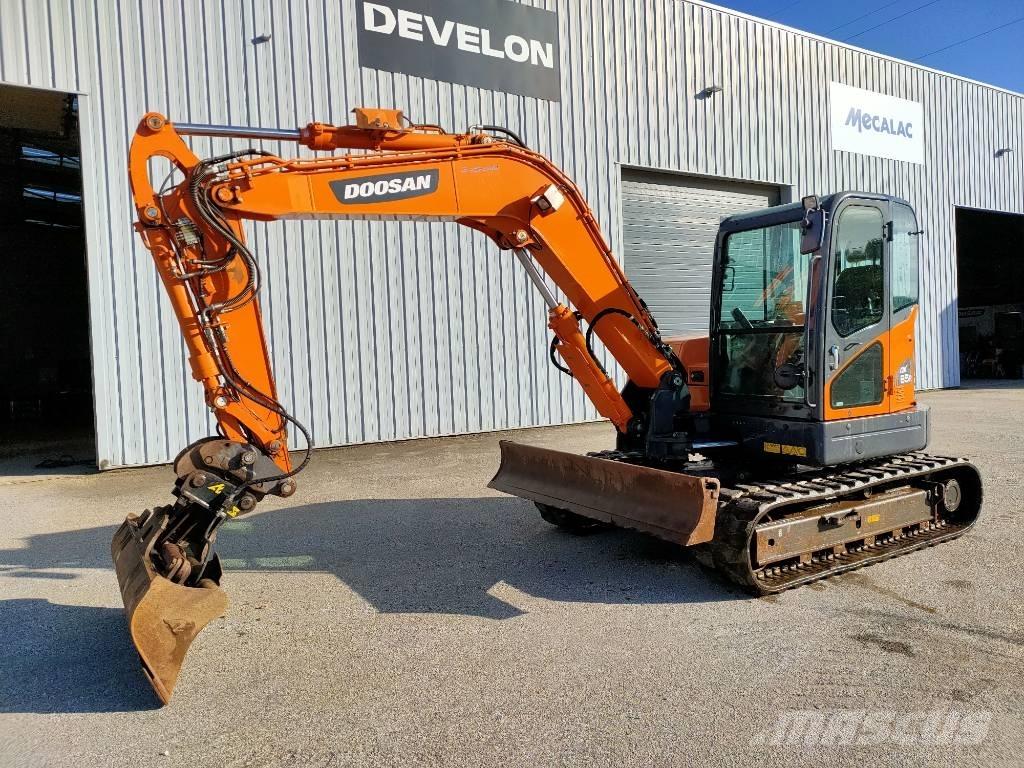 Doosan DX85R-3 Міні-екскаватори < 7т