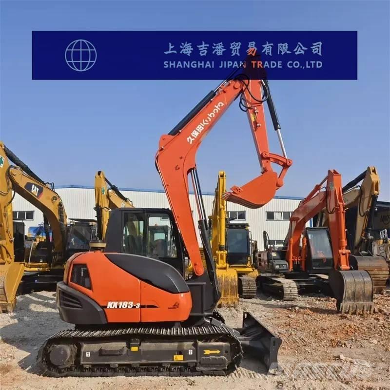 Kubota KX 183-3 Середні екскаватори 7т. - 12т.