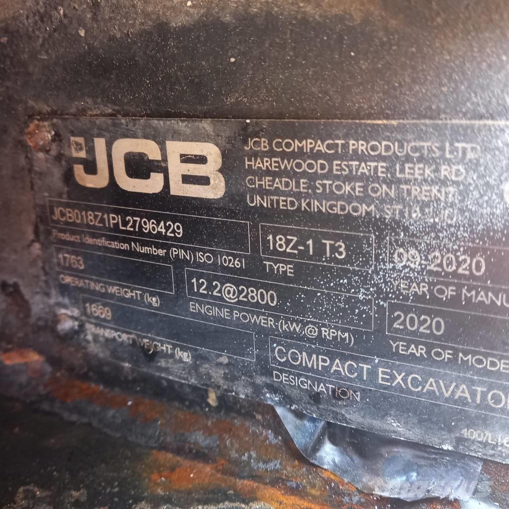 JCB 18 Z-1 Міні-екскаватори < 7т