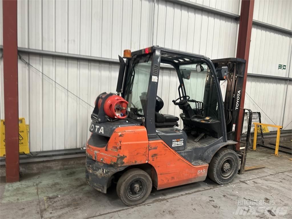 Toyota 02-8FGF25 Газові навантажувачі
