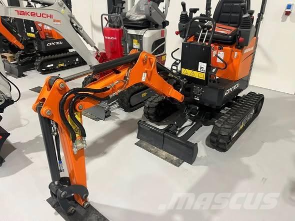 Doosan DX 10 Z Міні-екскаватори < 7т