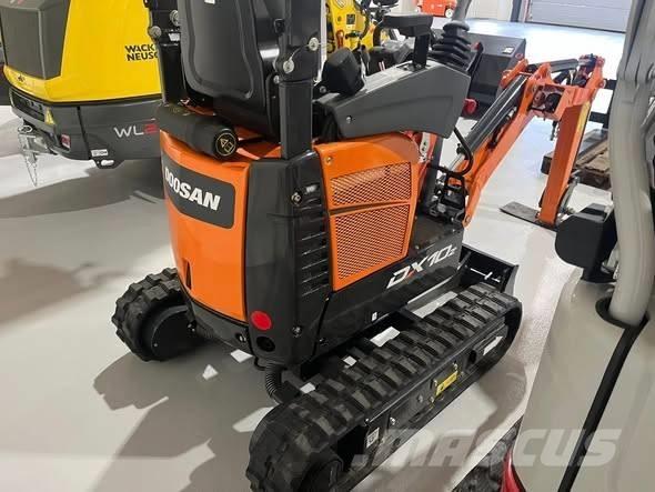 Doosan DX 10 Z Міні-екскаватори < 7т