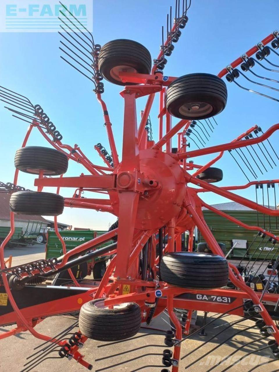 Kuhn ga 7631 Граблі і сінозворушувачі