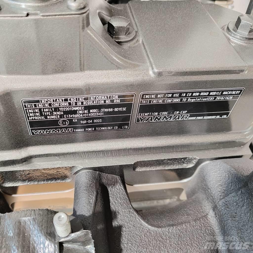 Yanmar 3TNV88 Двигуни