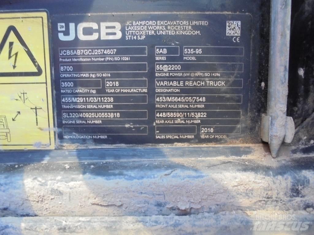 JCB 535-95 Телескопічні навантажувачі