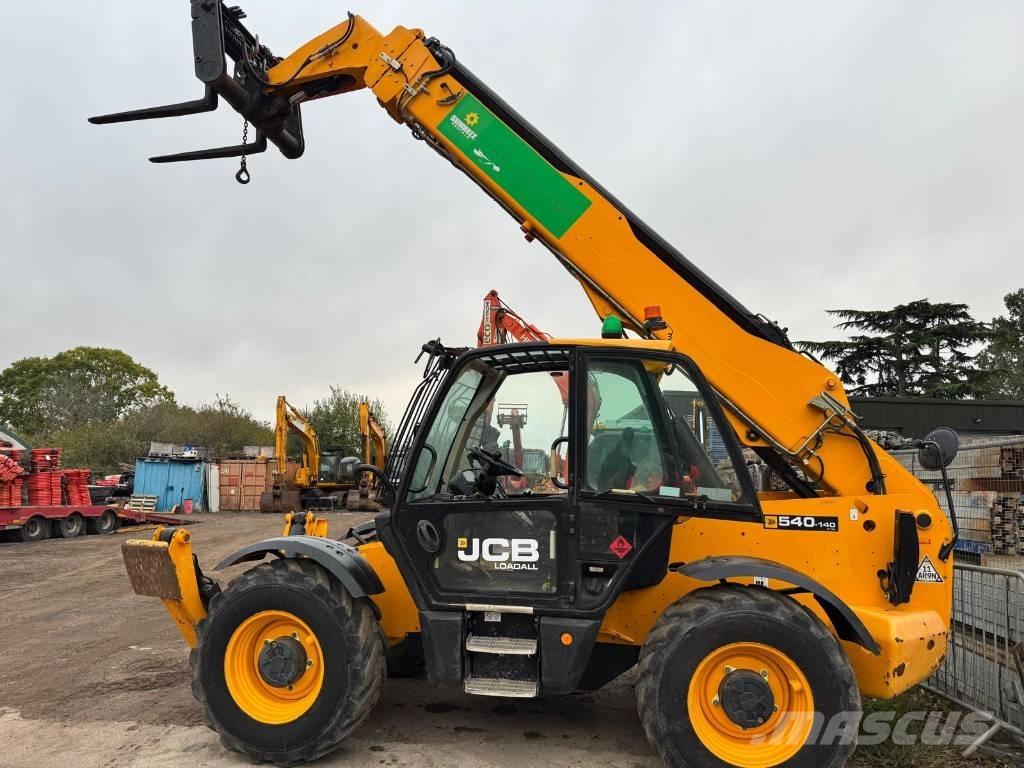 JCB 540-140 Телескопічні навантажувачі