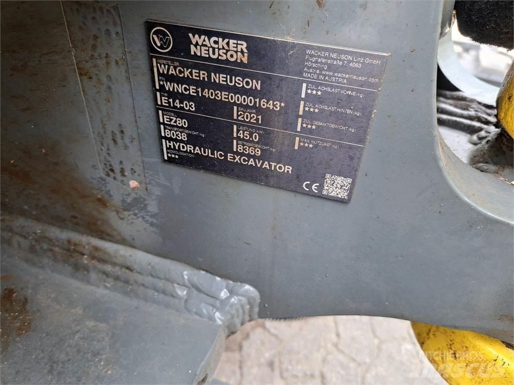 Wacker Neuson EZ80 Гусеничні екскаватори