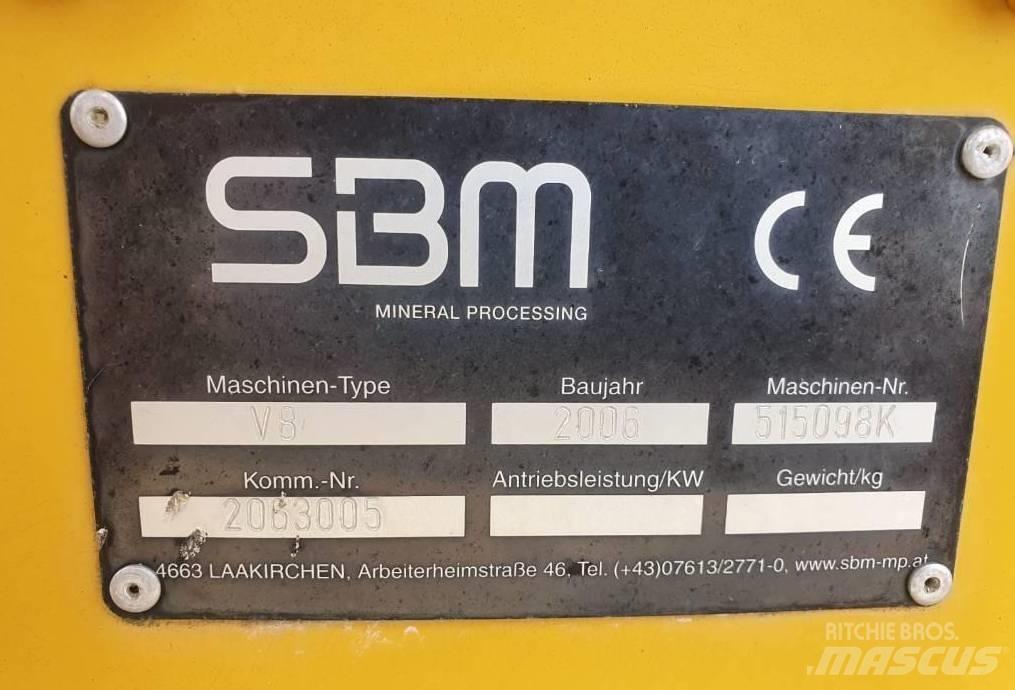 SBM V8 Роздрібнювачі