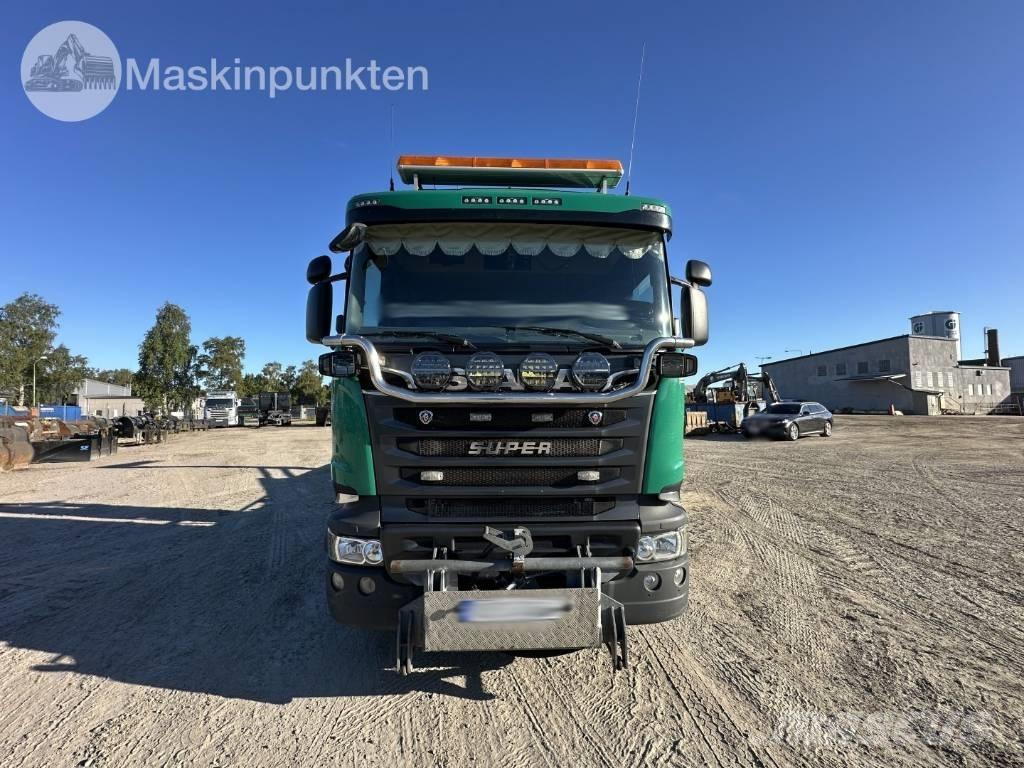 Scania R 580 LB Вантажівки з гаковим підйомом