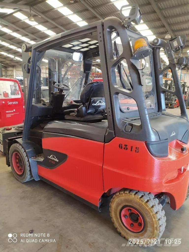 Linde E50/600 L Електронавантажувачі