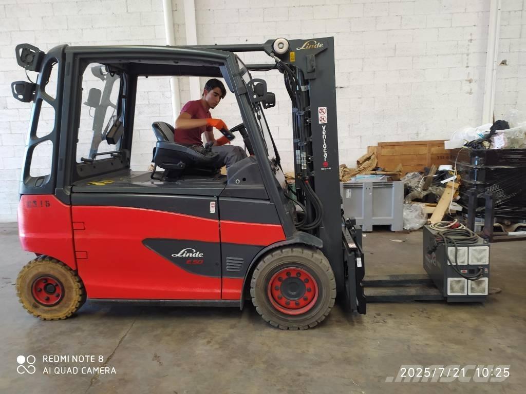 Linde E50/600 L Електронавантажувачі