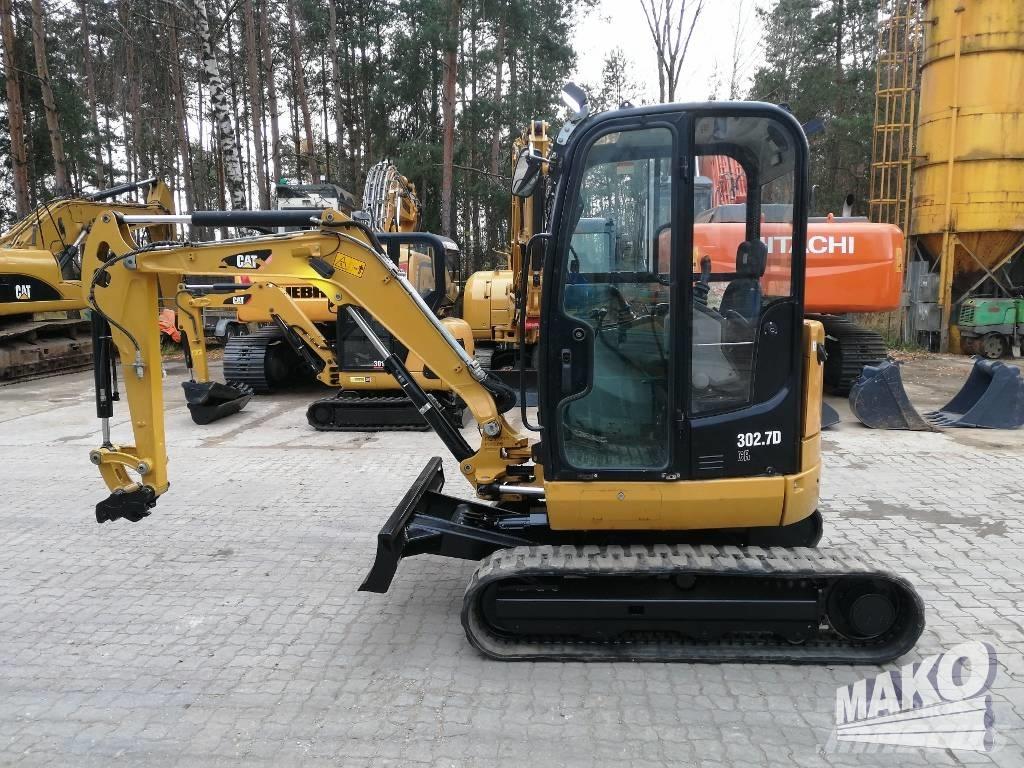 CAT 302.7 D CR Міні-екскаватори < 7т