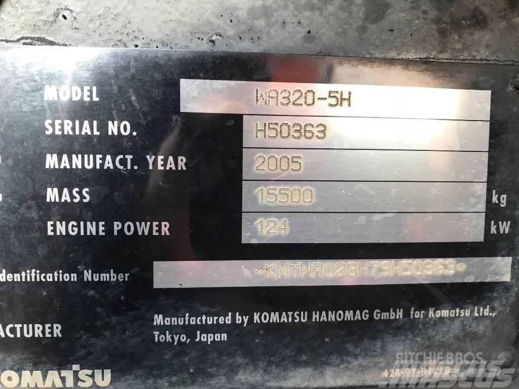 Komatsu WA320-5H Фронтальні навантажувачі