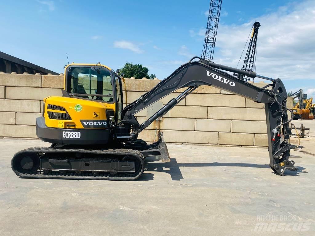 Volvo ECR 88 D Середні екскаватори 7т. - 12т.