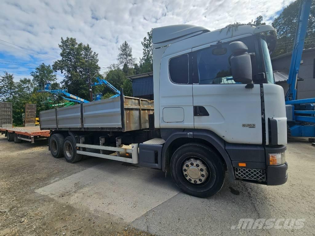 Scania 114 G 380 Вантажівки-платформи/бокове розвантаження