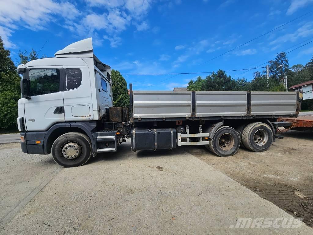 Scania 114 G 380 Вантажівки-платформи/бокове розвантаження