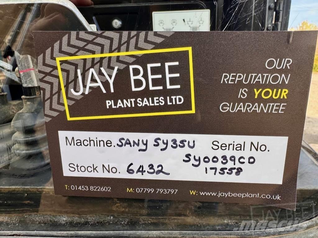 Sany SY 35 U Міні-екскаватори < 7т