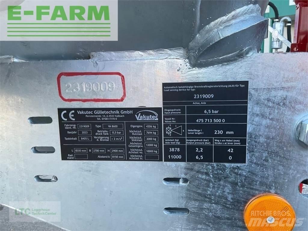  va 8600 Інші машини для розсіювання добрив