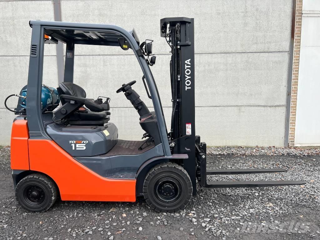 Toyota 02-8 FGF 15 Газові навантажувачі