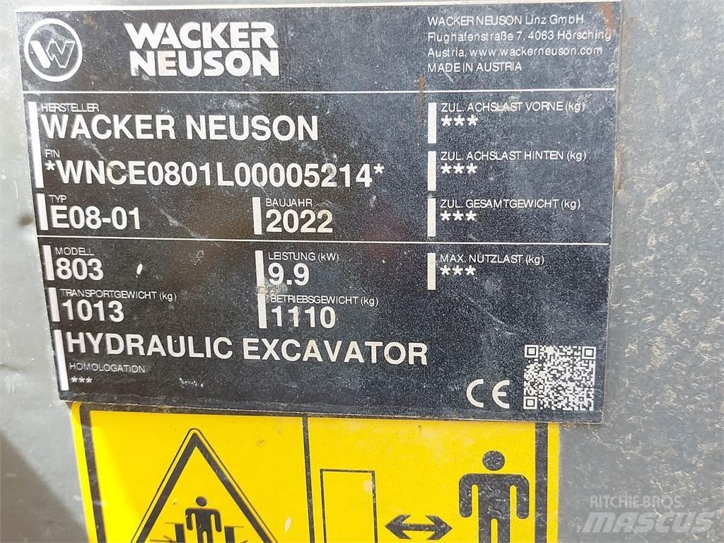 Wacker Neuson 803 Гусеничні екскаватори