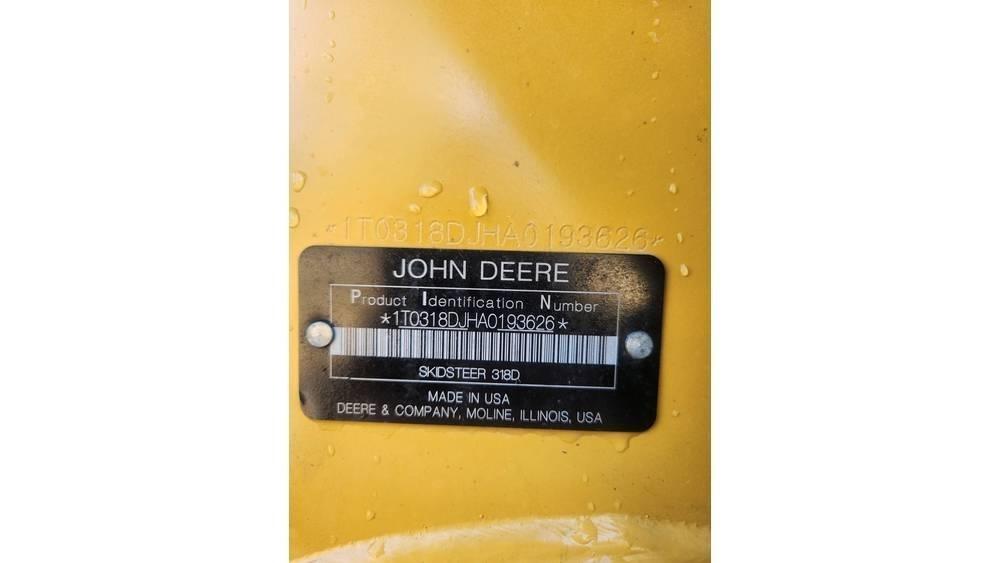 John Deere 318 D Міні-навантажувачі
