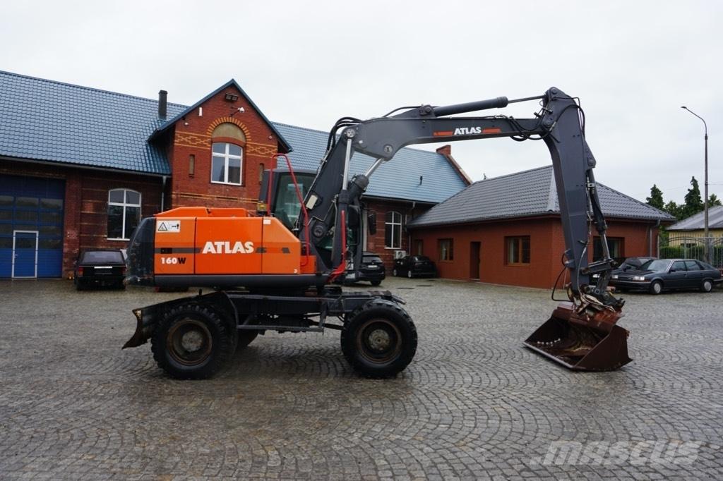 Atlas 160 W Колісні екскаватори
