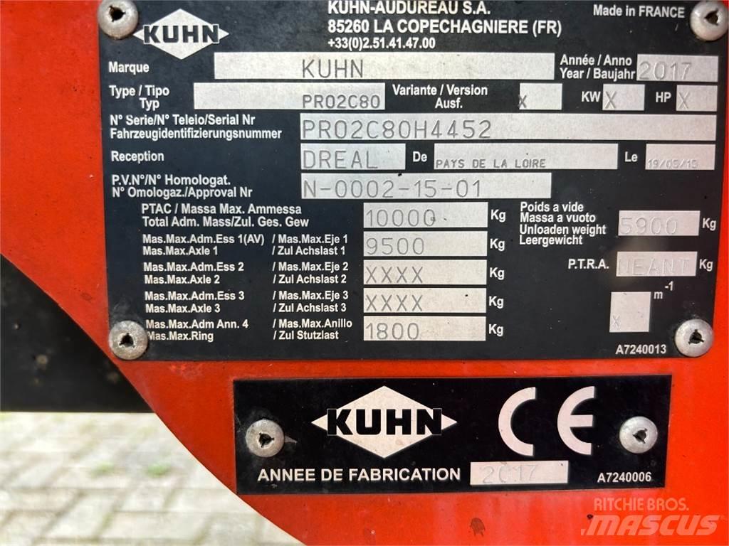 Kuhn PROFILE 2080 Завантажувачі змішувальних машин