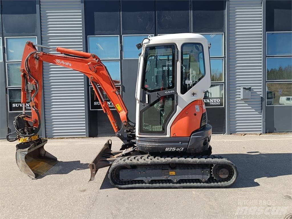 Kubota U25-3 Міні-екскаватори < 7т