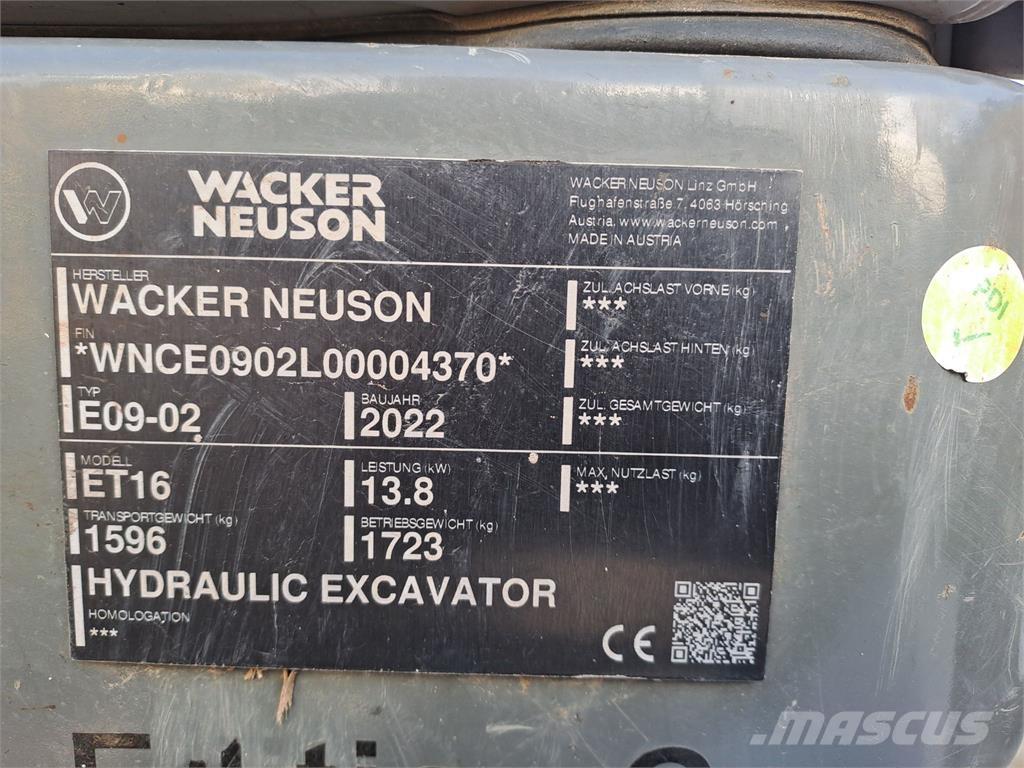 Wacker Neuson ET16 Гусеничні екскаватори