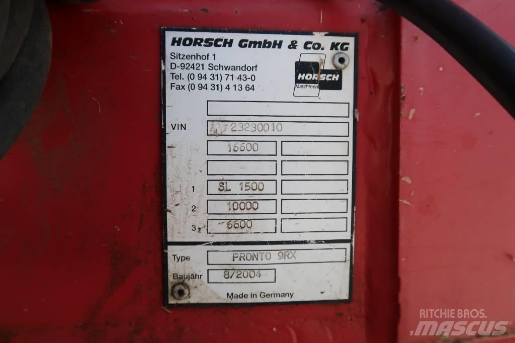 Horsch Pronto 9 RX Високоточні сівалки