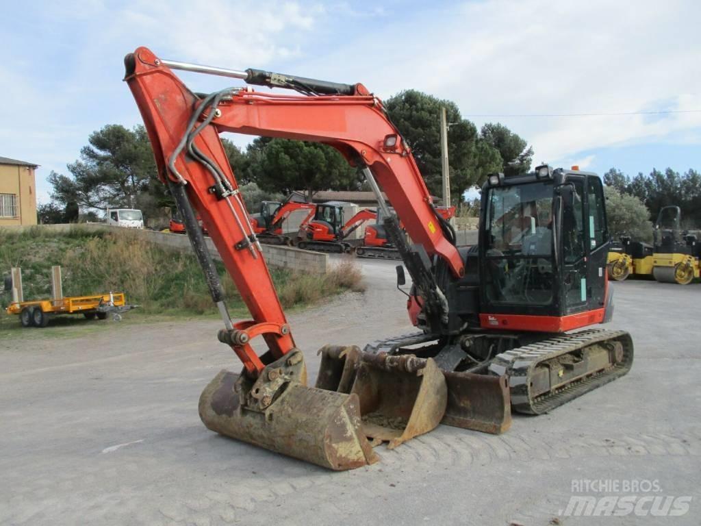 Kubota KX 080-4 Середні екскаватори 7т. - 12т.
