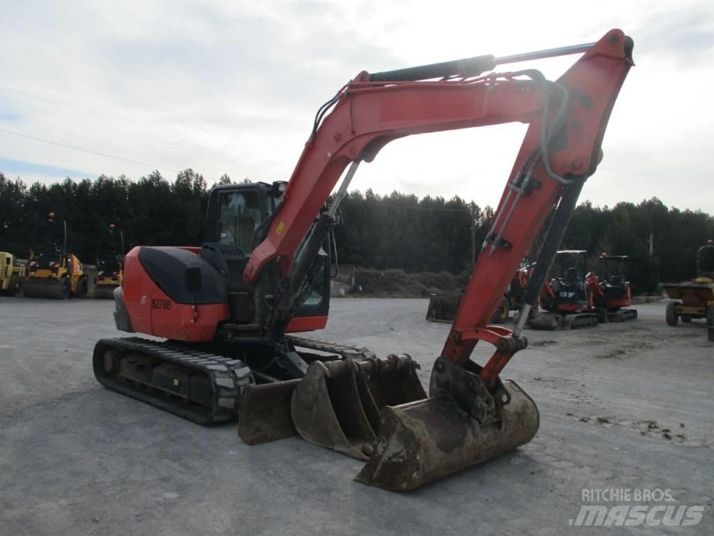Kubota KX 080-4 Середні екскаватори 7т. - 12т.