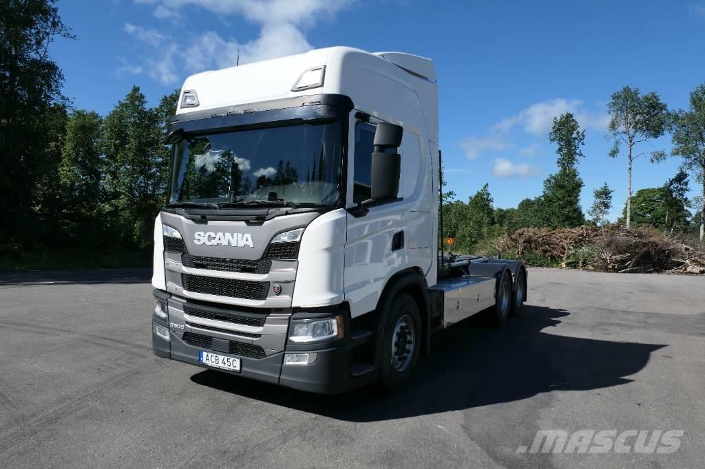 Scania G50B6x2NB Вантажівки з гаковим підйомом