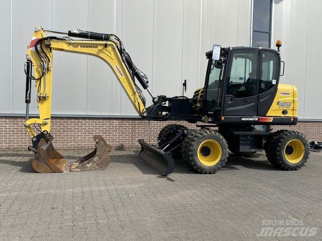 Yanmar B95W Колісні екскаватори